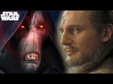 Why Darth Plagueis FEARED Qui-Gon Jinn - Star Wars Explained
