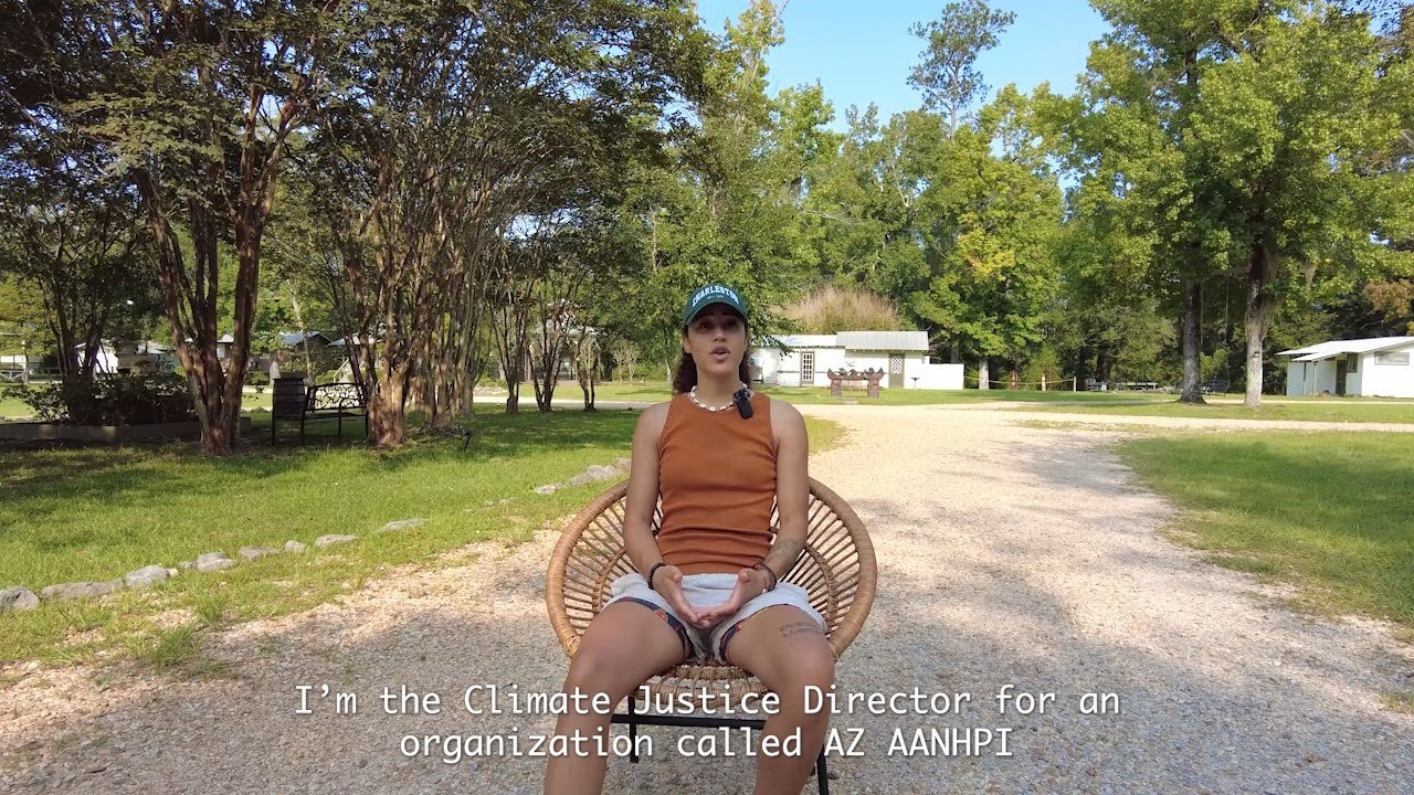 Climate Reparations Camp 2025 participant, Nile Bunger | ActionAid USA
