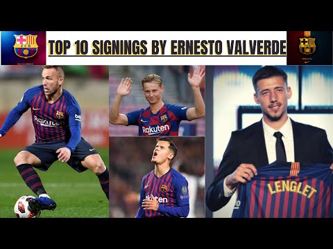Top 10 Signings Of Ernesto Valverde During His Spell At FC Barcelona