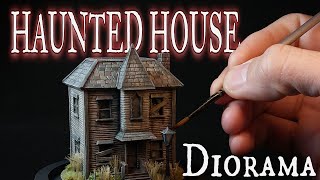 Miniature Haunted House | Horror Diorama