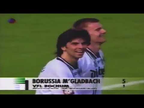 Andrzej Juskowiak gol Borussia M. - Bochum 6-2 Bundesliga 17.05.1997