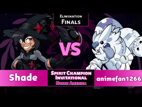 Shade vs animefan1266 - Elimination Final - Spirit Champion Invitational - NA 1v1