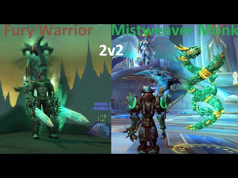 Fury Warrior v Mistweaver Monk 2v2