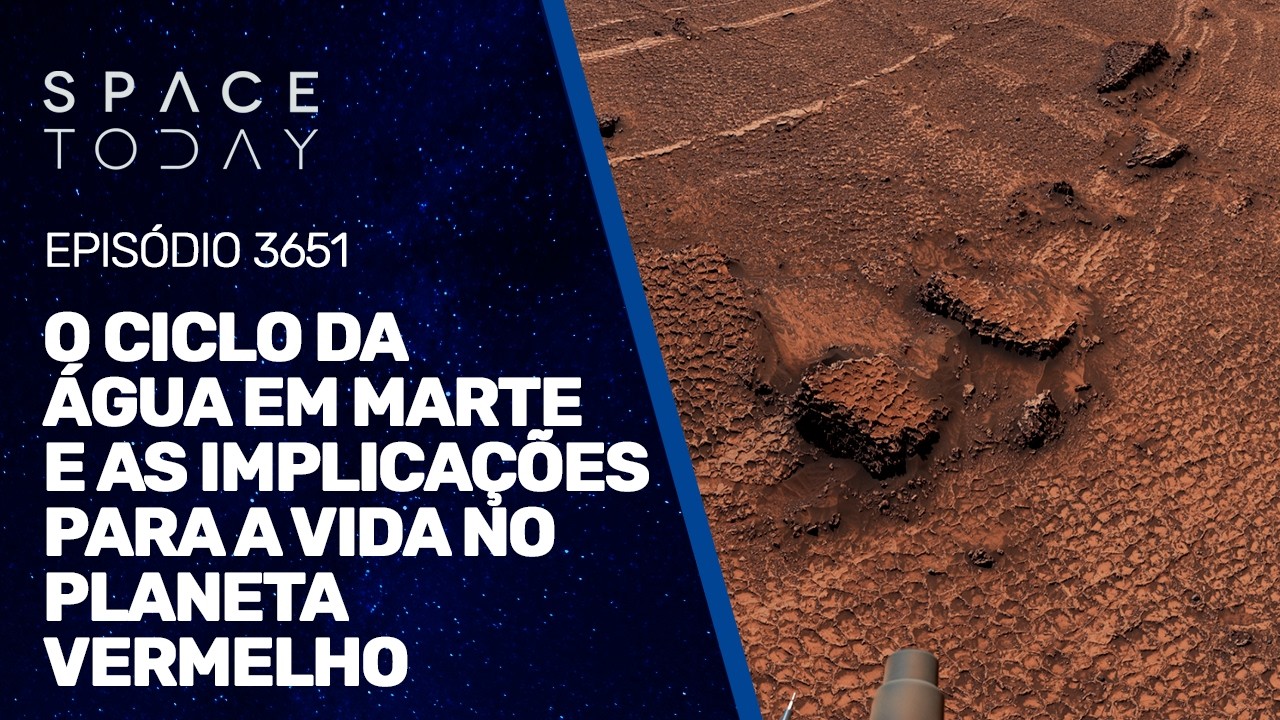 O CICLO DA ÁGUA EM MARTE E AS IMPLICAÇÕES PARA A VIDA NO PLANETA VERMELHO!!!