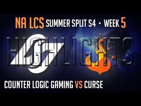 CLG vs Curse Highlights All Kills LCS NA Summer 2014 Week 5 Counter Logic Gaming vs CRS S4 W5D2