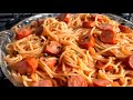 MACARRÃO COM SALSICHA SIMPLES POUCOS INGREDIENTES FÁCIL E RÁPIDO