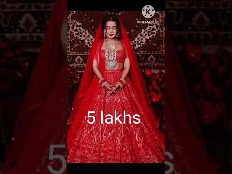 beautiful actresses bridal lehenga price 🤩💐👸#neha#deepika#alia#shorts