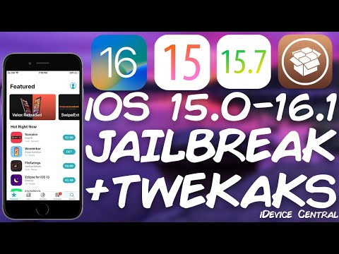 iOS 15.0 - 16.1 JAILBREAK News: RELEASED Jailbreak Components On GitHub + iOS 16.1 TWEAKS Working!