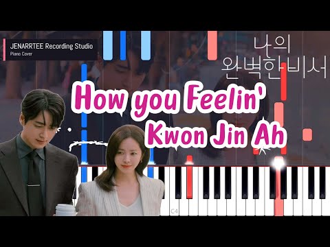 Kwon Jin Ah 'How you Feelin' (Love Scout OST) Piano Cover