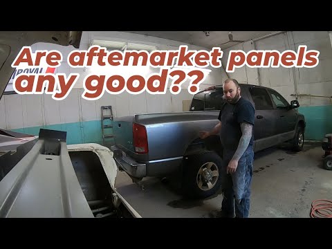 Rebuilding a Dodge box with aftermarket panels