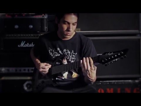 Upcoming devastation - Against repugnant person (guitar playthrough)