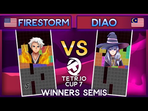 TETR.IO Cup 7 - FireStorm Vs. Diao - Winners Semis