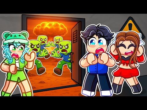 We Built The BEST BUNKER For The Zombie Apocalypse! (Roblox)