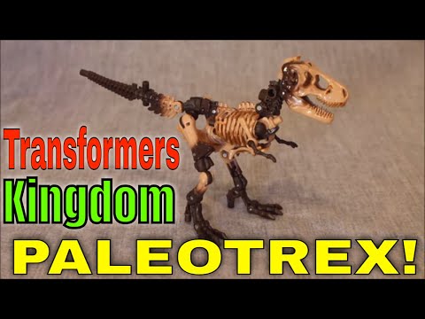 Transformers WFC Kingdom Paleotrex - GotBot True Review NUMBER 812