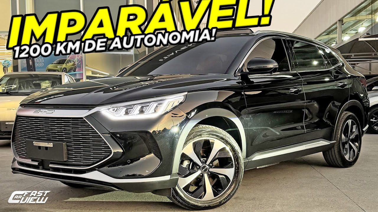 NOVO BYD SONG PLUS 2025 SUV HÍBRIDO ABSURDO +BARATO QUE COMPASS RODA 1200 KM COM APENAS 1 TANQUE!