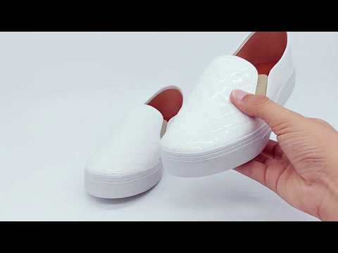 Tenis Feminino Sapatenis Casual Branco Iate Martelace