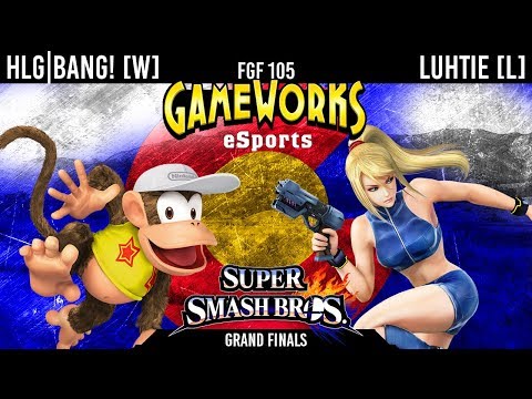 For Glory Friday #105 - HLG|BANG! [W] (Diddy Kong) Vs. Luhtie [L] (ZSS, Sheik) - Grand Finals