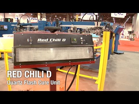 Red Chili D - Quartz Flash Cure Unit  - M&R Screen Printing