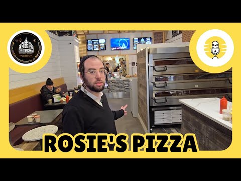 Kosher Pizza in Manhattan! Rosie's Pizza - The Perlowitz Show