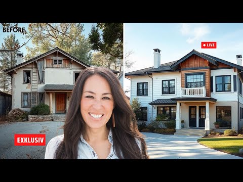 Die 10 SCHÖNSTEN Fixer Upper Häuser von Chip und Joanna Gaines | Vorher-Nachher Verwandlungen