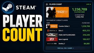 How To Check Any Game's Player Count On Steam (Easy Tutorial)