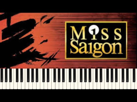 The Movie In My Mind - Miss Saigon - Piano Sheets
