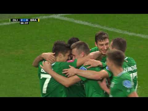 9.krog: Olimpija - Bravo 2:0 ; Prva liga Telekom Slovenije 2020/2021