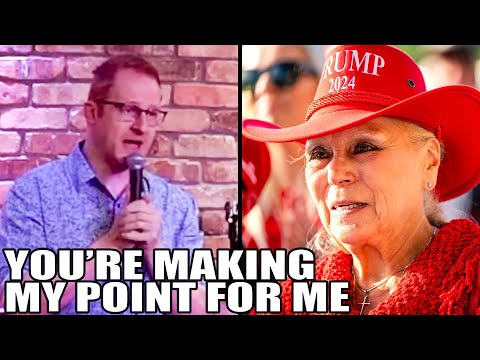 Comedian Throws MAGA Heckler’s BS Back in Her Face