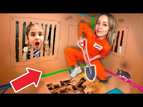 KARTON HAPİSHANEDEN KAÇIŞ !? | Gamze Karta Öykü Karta