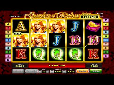 garden of riches slot