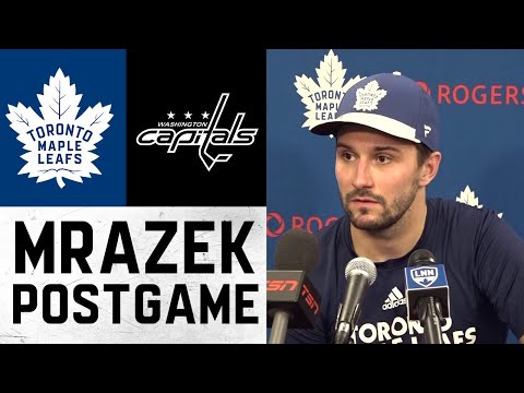 Petr Mrázek Post Game ' Toronto Maple Leafs vs Washington Capitals ' February 28, 2022