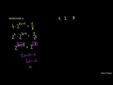 Exponentialgleichung 1