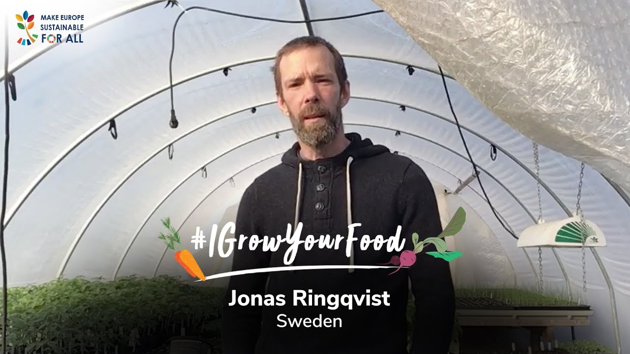 Meet Jonas Ringqvist, an organic farmer from Sweden 🇸🇪