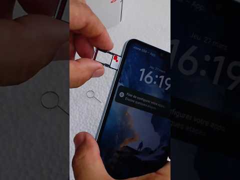 how to open support Sim card #smartphone