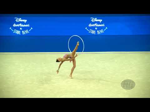 VORONKOV Nicol (ISR) - 2017 Rhythmic Worlds, Pesaro (ITA) - Qualifications Hoop