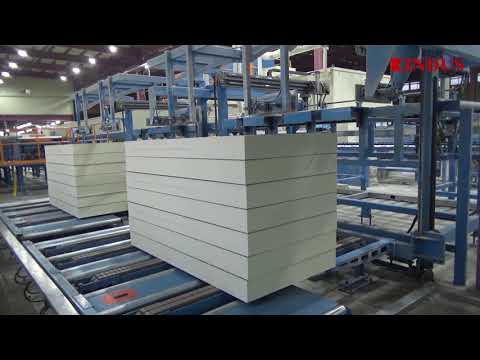 , title : 'KINDUS - High Speed PUR/PIR Insulation Board Production Line'