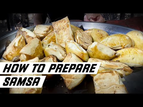 Famous Pastry of Kazakhstan | Samsa Recipe