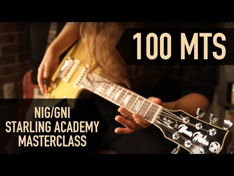 Ricardo Marins - 100 MTS - Starling Academy of Music GNI Masterclass