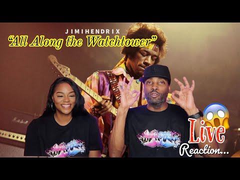 Jimi Hendrix "All Along The Watchtower" (Livestream) Reaction | Asia and BJ