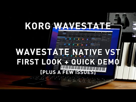 KORG WAVESTATE NATIVE VST - First Look + Demo in Logic