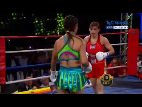16.12.2016 - Marcela ACUÑA vs Yésica MARCOS - TITULO MUNDIAL SUPERGALLO FIB