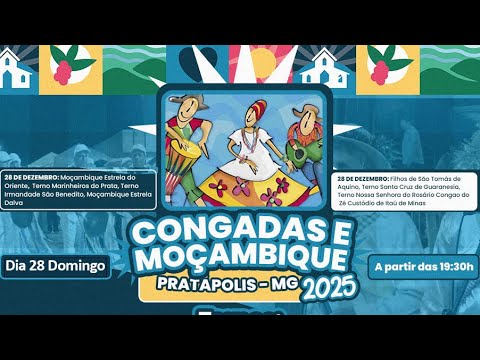 Congadas de Pratápolis 2025 / Dia 28 -- Domingo