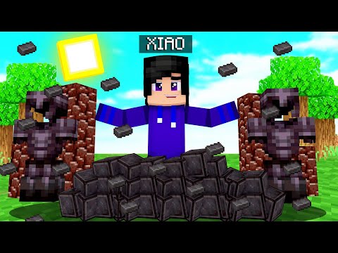 I CRAFTED THE *OP* NETHERITE ARMOR FOR THE BIG DARK KING OF BIG VANILLA!!