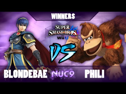 NUC9 – BlondeBAE (Marth) vs. phili (Donkey Kong) – Winners R2 – SSB4