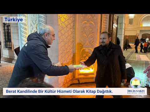 Berat Kandili Kitap Dağıtımı 2026