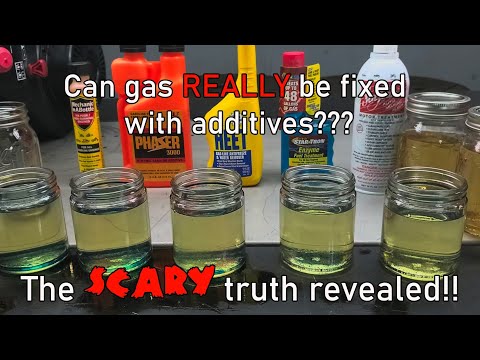 Taking Water Out Of Fuel - Stale Gas Heet, Seafoam, StarTron, Phaser 3000 Additive Repair & Test Run
