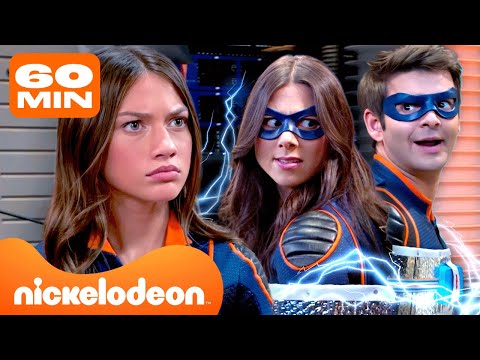 Thundermans | Toda vez que os Thundermans vão disfarçados e quase são pegos! | Nickelodeon