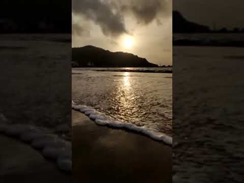 Rabindranath Tagore beach, Karwar🌊😍 #travel #beach