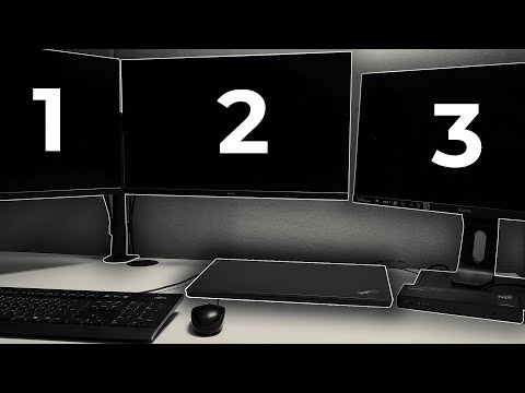 3 Monitore an Windows Laptop anschließen - Quicktipp #9