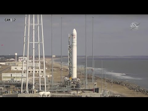 VIDEO: Northrop Grumman's Cygnus-15 launches from Virginia island